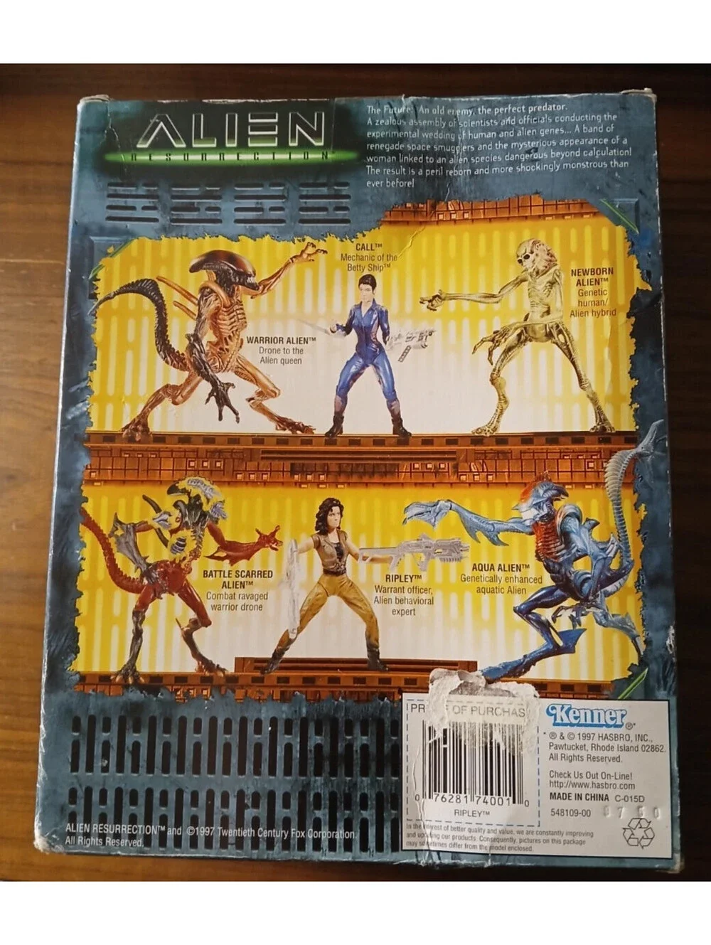 Hasbro Ripley Alien Resurrection Movie Edition Action Figure